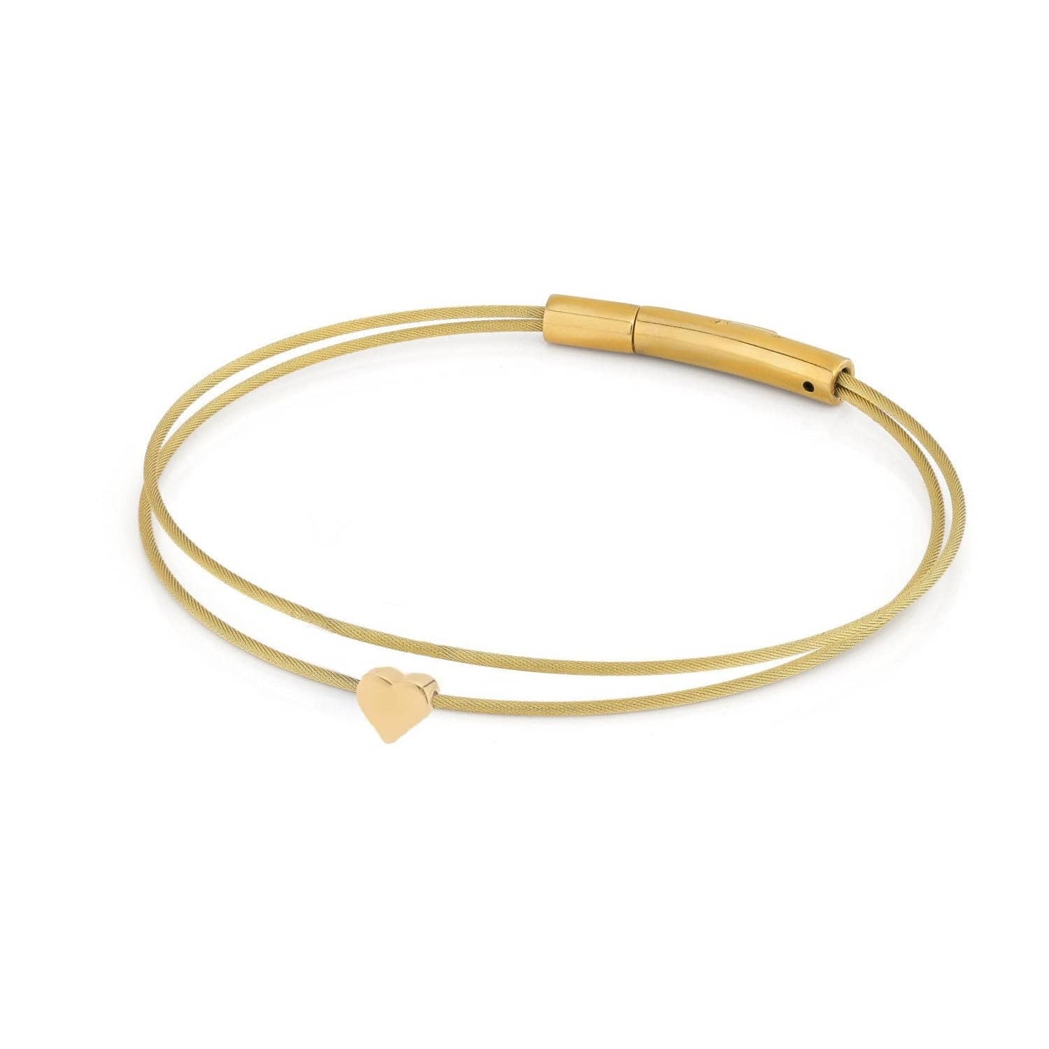 Thinking of You heart ❤️ bracelet gold-coloured | A701GG