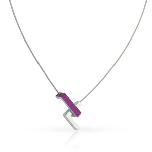 Necklace KATE purple | C25P