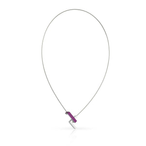 Necklace KATE purple | C25P