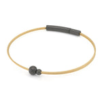 Ich denke an dich Armband Kugel gold